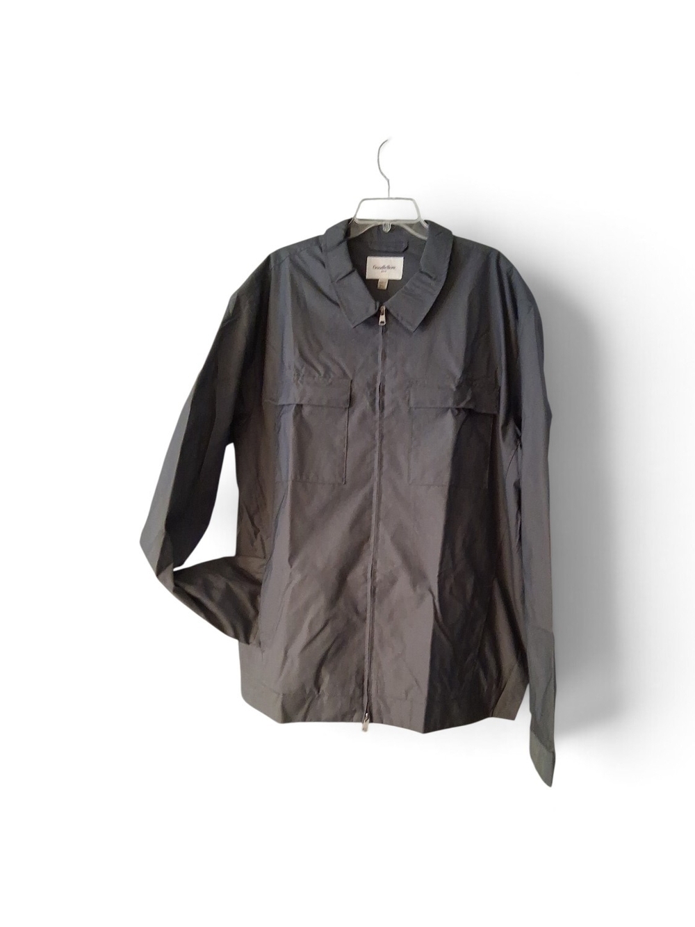 Goodfellow & Co Full Zip Gray Utility Bomber Jacket 2XLT